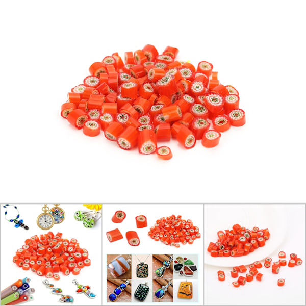 Millefiori Glas Solros Termisk Smältning Färgad Glasyr för Dekoration Varm Smält Glasblock Kit 28g