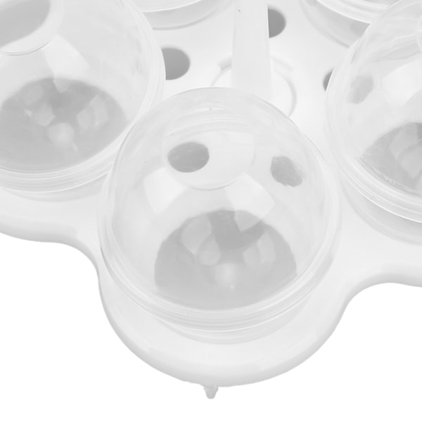 Gennemsigtige Plastiske Æg Til Fremstilling Genanvendelige Genopfyldbare Æggeskaller og Æg Holder med 2 Halvdele Design Nr. 2: 57x46mm / 2.2x1.8in