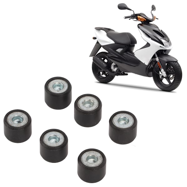 6 st Racing Styrvalsrullar Motordelar Ersättning för JOG 100/149
