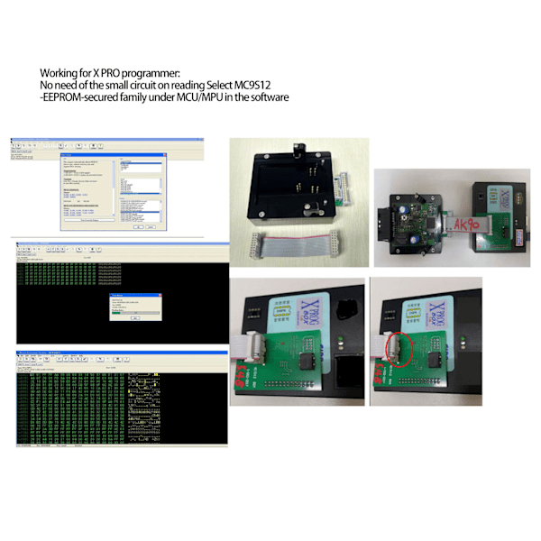 EWS 4.3 4.4 IC-sovitinpaketti lukemiseen ja kirjoittamiseen R280 Plus, X PROG, AK90 ja R270 -ohjelmoijille