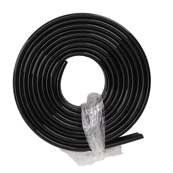Bläckrör 6 Linjer OD 5mm ID 3mm 3 Meter Längd Flexibelt Bläckrör för Fotobläckstråleskrivare UV-skrivare Svart