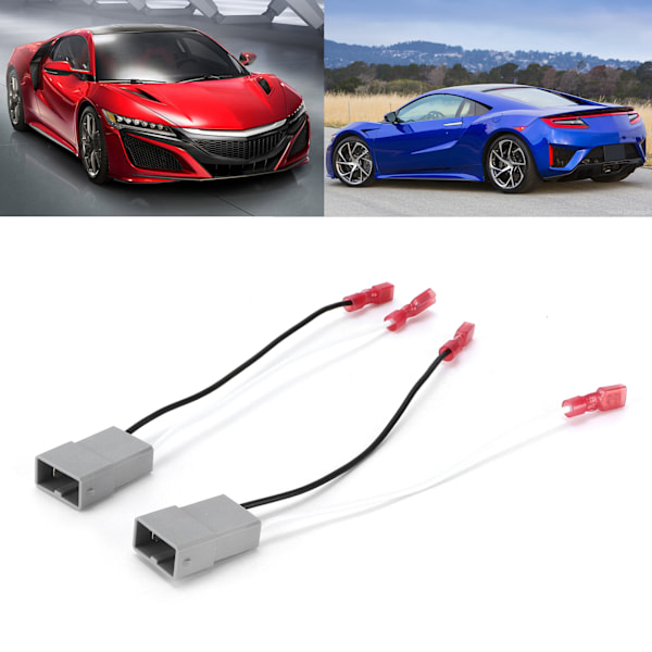 Par høyttalerkabeladapterplugg for Acura/Accord - Modifisering og erstatning