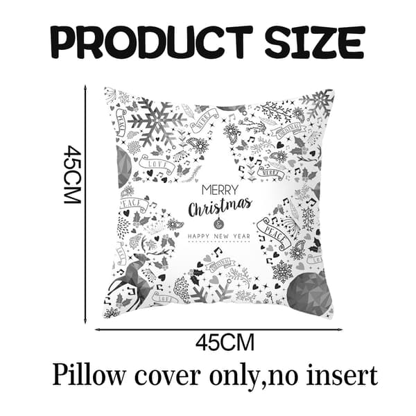 4 st jul soffa kram jul soffa kudde set hem kuddöverdrag