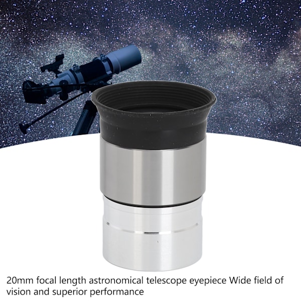 1,25 tommers 20mm Teleskopokula med flerlagsbelegg Astronomisk teleskopokula for observasjon av stjernehoper Månen Himmelplaneter 5P9853C