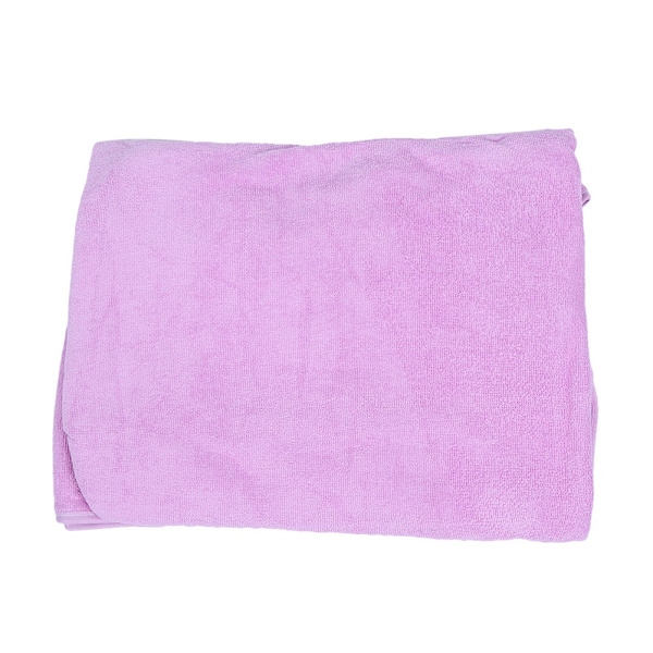 Mjuk badrock för kvinnor, vattenabsorberande, snabb torkning, spa, strand, dusch, lila