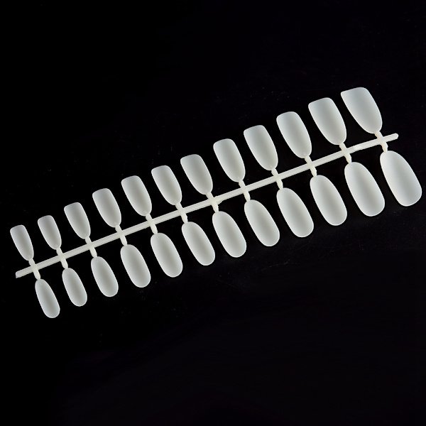288 stk. Ultratynde Bløde Matte Falske Negle Stickers Slim Negle Fuld Dækning Negle Patch 2#