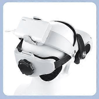 Hovedrem VR M2 F2 Justerbart Headset VR-briller til Oculus Quest 2 Tilbehør Mount Face Padding VR