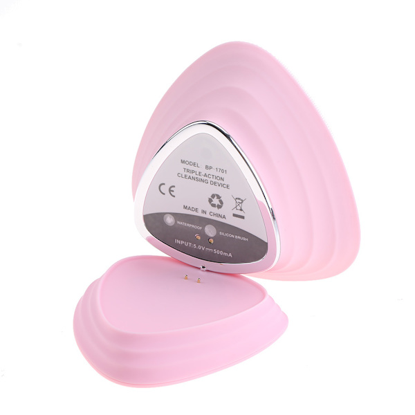 Trådlös Silikon Ansiktsapparat Ansiktsrengöring Exfolierande Ansiktsmassager 01#