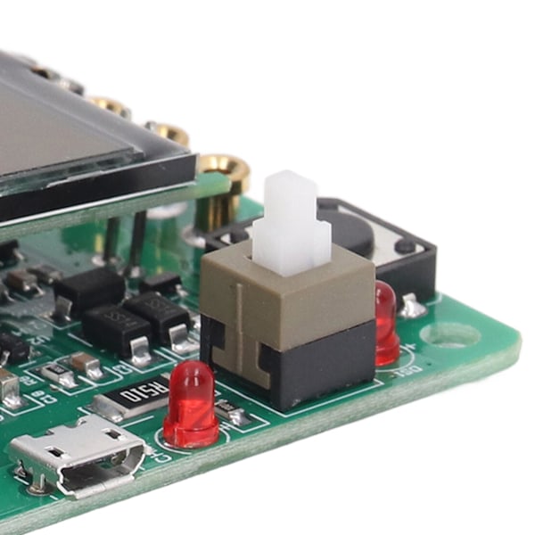 Transistor Tester med LCD-skærm, ESR, Induktans, Kapacitansmåler, Automatisk Nedlukning til DIY