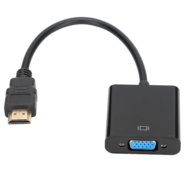ZHIYUEN® Portabel Konverter, HD-skärmadapter för Laptop till Monitor, Stöder 1080P Full HD Signalprestanda, Bred Kompatibilitet med Stationära Datorer,