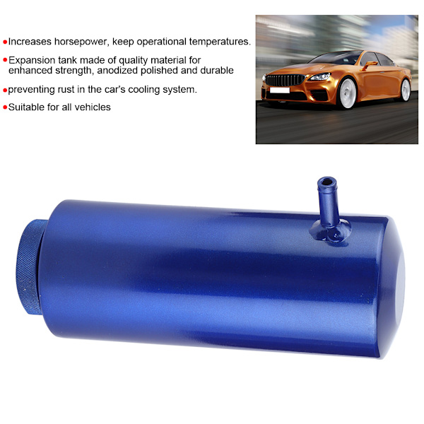 800ml Universal Radiator Kjølevæske Aluminiumslegering Fangsttank Overløpsbeholder