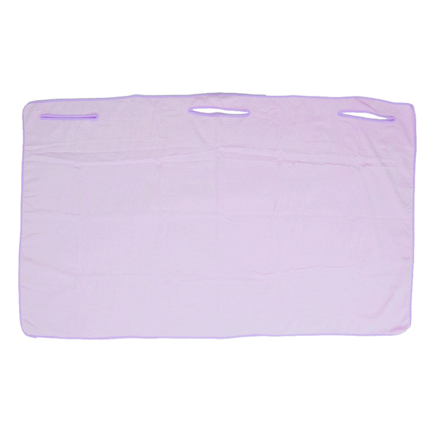 Superfin Fiber Badhandduk, Bärbar Duschhandduk, Spa-Wrap, Badrock, Lila
