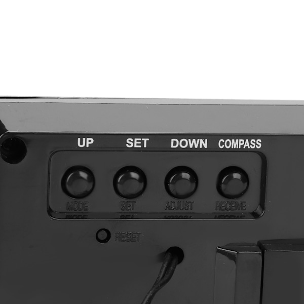CD60 Multifunktionel Digital Biltermometer Måler med Tid Navigationsfunktion