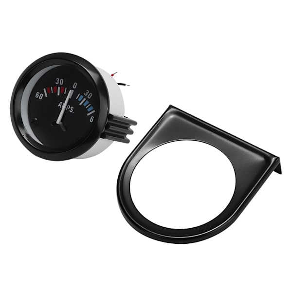 12V 60-0-60 AMP Amperemeter Ammeter Universal Mätare 52mm/2 tum Universal för Fordon