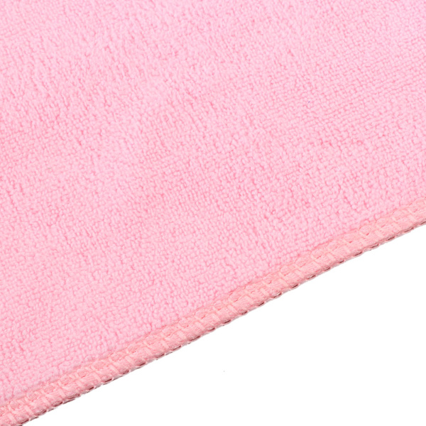 Mikrofiber Sauna Massasje Badehåndkle Mykt Absorberende Strandhåndkle Skjønnhetssalong Tilbehør Rosa