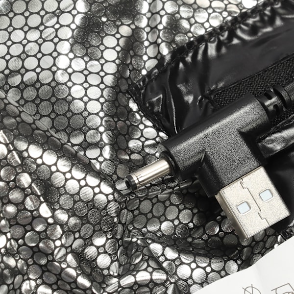 USB Uppvärmd Väst med 15 Värmezoner Vattentät Lättvikts Värmejacka Väst i Polyesterfiber för Män Kvinnor 4XL