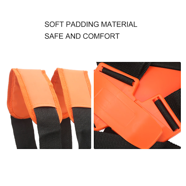 Trimmer Skulderstropp Nylon 4119 710 9001 Polstret Dobbel Skuldersele for STHIL FS