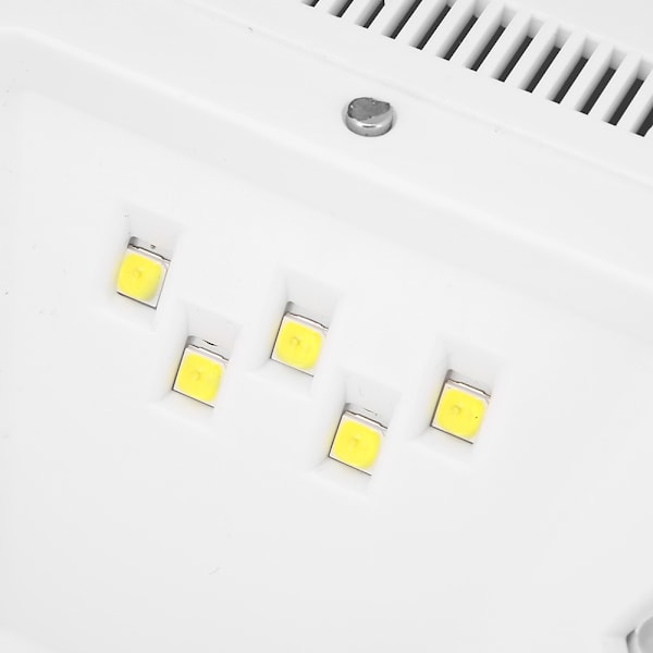 Professionell 48W Kraftfull Snabb Nagel Torkare UV/LED Nagel Gellampa Med Fläkt EU-kontakt