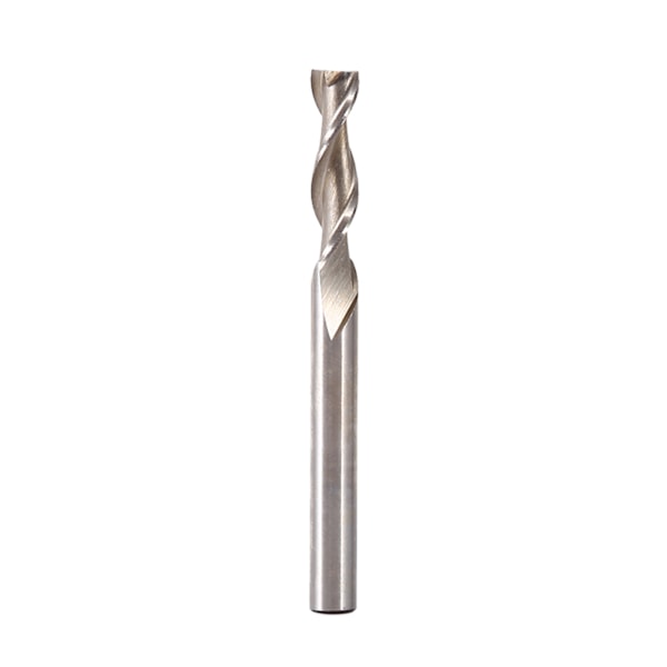 1 stk/5 stk 2-fløytes HSS & Aluminium End Mill Cutter CNC Bit Forlenget 6mm Ekstra Lang
