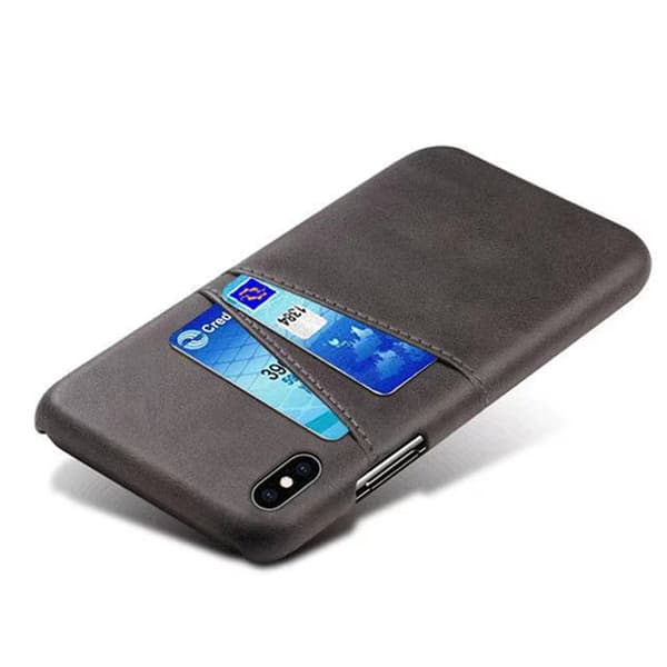 Kompatibel med iPhone 14 - Sort Indsats Kort Telefon Cover