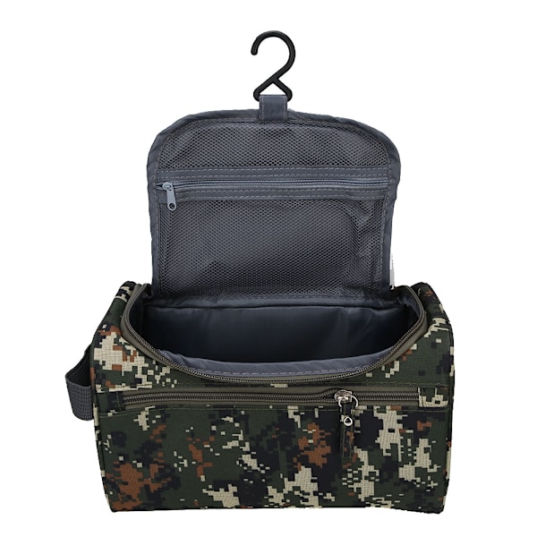Rejsetaske Udendørs Mænd Camouflage Rejse Vandretasker Bærbar Kosmetik Rejse Vasketaske Camouflage Mosaik