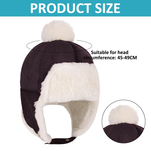 Baby Winter Soldier hat earcaps flip fur fabric hats for boys