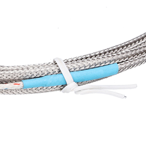 K-Type Temperaturføler Termoelement Termisk Sonde Rustfrit Stål 0~600℃ WRNT‑187 Almindelig Type 5 Meter