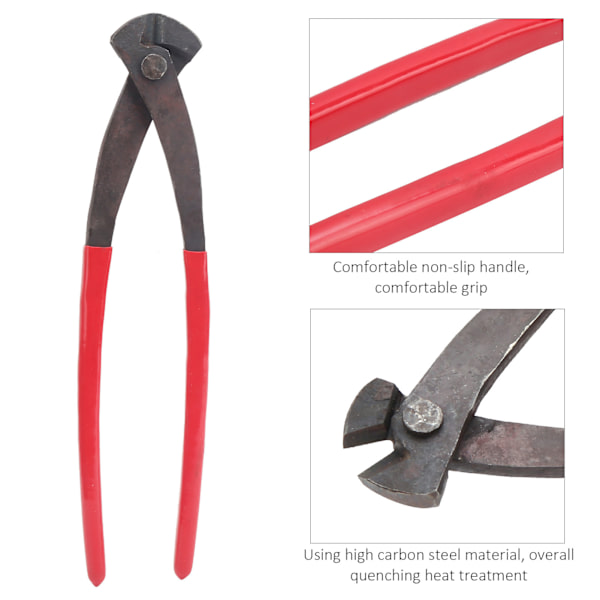 Lange Diagonal Tang Pliers Tråd Stål Metall Kutter Saks Ståltråd Klippeverktøy 9in