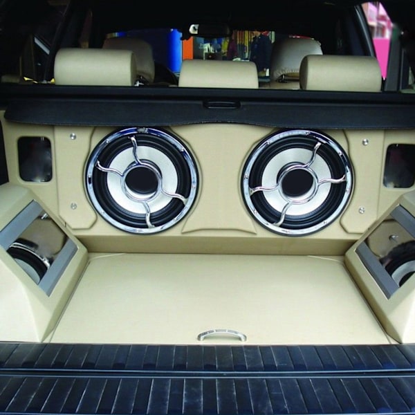 Auton äänenvahvistinlevy 120W 12V Puhdas täysääni bassosubwoofer-ydin Autostereo kaiutinvahvistin