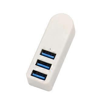 Roterende USB HUB 3.0 Splitter Usb 4 Port Hub Expander Kompatibel Med Flere Systemer