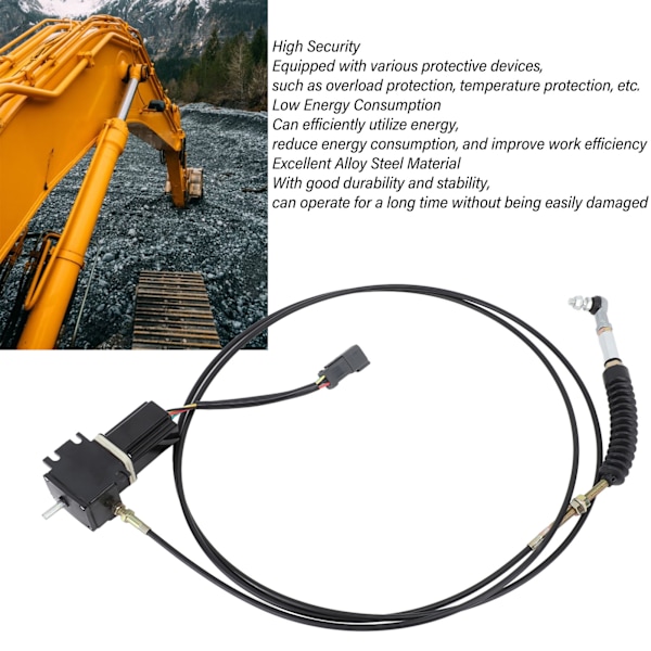 Gasspjällsstegmotor 102 8007 Ersättning för Caterpillar CAT E307B E308C 305C Grävmaskin
