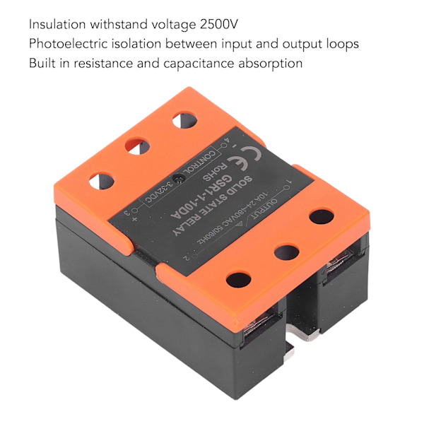 Solid State Relä ABS-Hölje DA Relästyrenhet för Kemisk Industri DC3‑32V
