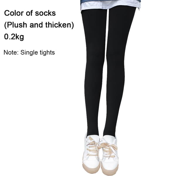 Vintertights for kvinner, elastiske varme tykke termotights