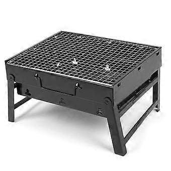 Bærbar Sammenklappelig Grill i Rustfrit Stål BBQ Kulgrill til Camping Udendørs