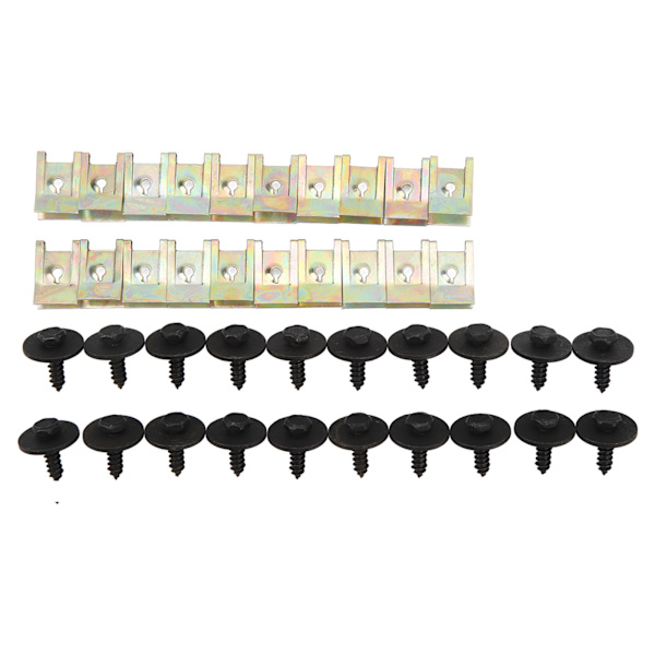 40 kpl Moottorin Alustan Suojakilven Kiinnikkeitä Vaihteiston Kannen Suojakilven Lokasuojan Kiinnikkeille R50 R52 R53 R55 R56 R57 R60