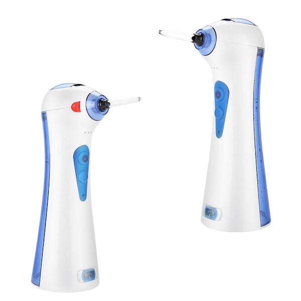 Vattenflossare Tandtråd Oral Irrigator Bärbar Irrigationsstråle med 2 Munstycken