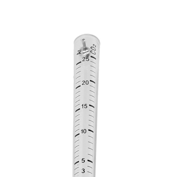 Gas Flow Tester Argon Kuldioxid Dobbelt Skala Reguleringsmåler til Mig Tig Svejsningspistol 0‑25L
