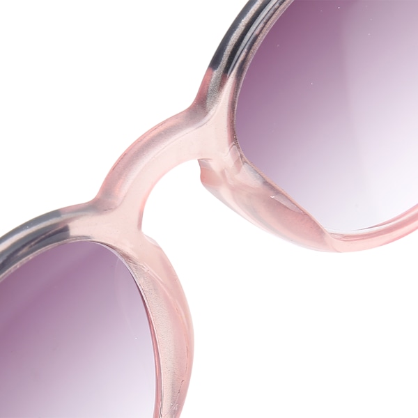 Læsebriller Mode Unisex Mænd Kvinder Rund Ramme Klar Linse Læsebriller +400 Transparent Pink Ramme