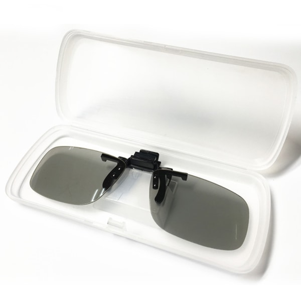 3D Glasses Clip-on 3D Anaglyph Glasses for Spectacle Wearers Goo