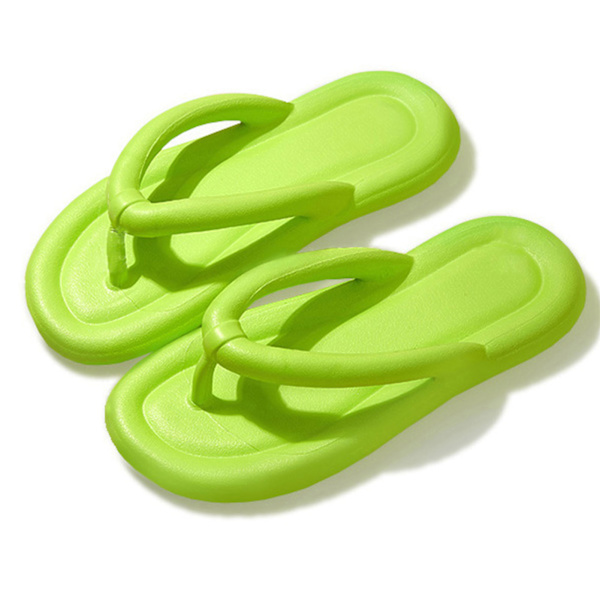 Flip Flopit Naiset Litteät Pohjat Sandaalit Makeiset Värit Ulkoilma Kiinnitys Flip Flopit Kesälle Vaaleanvihreä 36/37
