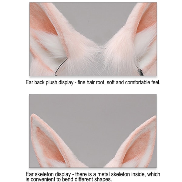 Rabbit Cat Ears Wolf Fox Ears -panta Animal Cute Head Accessor