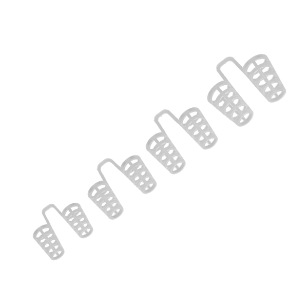 4 st Mini Anti-Snark Näsan Klämma Transparent Bekväm Sömn Hjälp Stoppa Snarkning Enhet