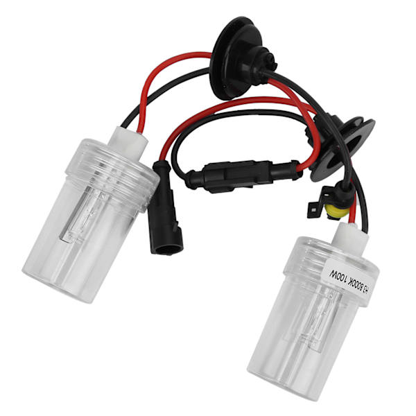 2 kpl Xenon-lamput HID-polttimoita 100W 8000K 6800LM H3-liittimellä, ajovalon lisävaruste