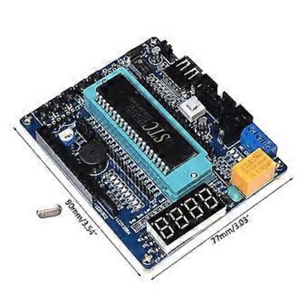 51 Microcontroller Udviklingskort Lille Systemkort STC89C52 Udviklings- og Lærings-kort