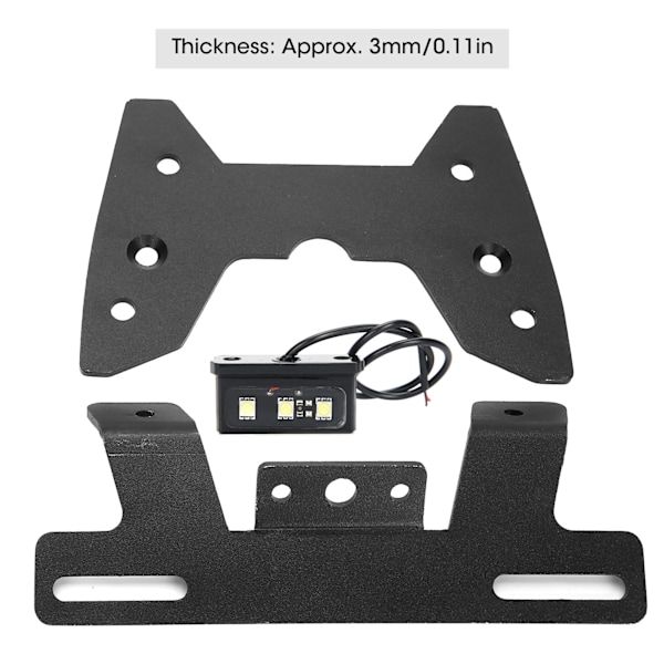 Fender Eliminator Nummerpladeholder Tail Tidy Passer til SUZUKI GSXR 600/750 20082010
