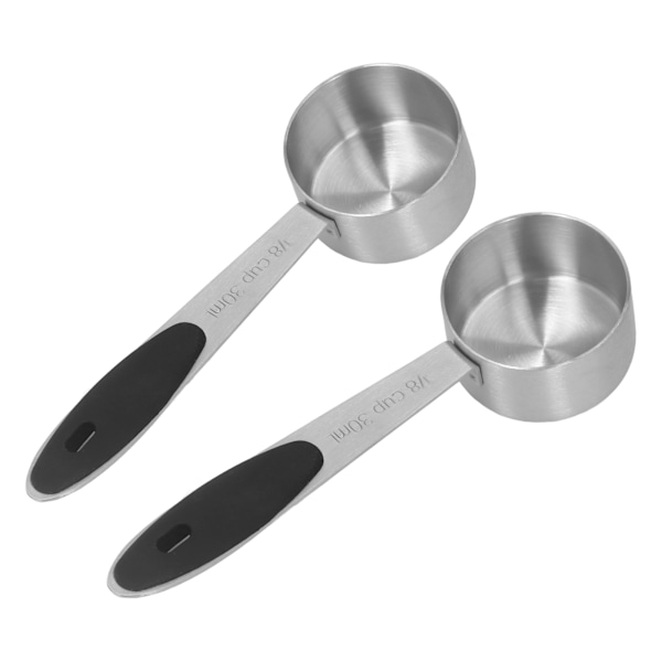 Köksinnovation, Tydlig Graverad Markering På Mätsskedar I Rostfritt Stål, Lätt Att Använda För Enkel Kulinarisk Precision