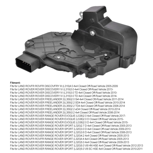Oven Lukon Toimilaite Oikea Etu LR011275 Sopii Land Rover Discovery / Freelander / Range Rover Evoque