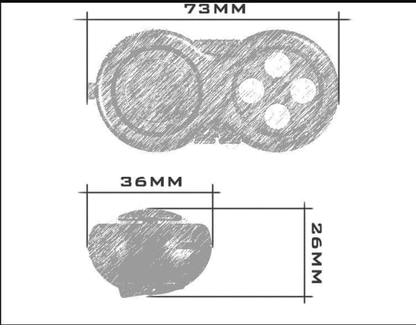 （Regnbuen）Andre dekorative haveartikler Regnbue Fidget Pad T
