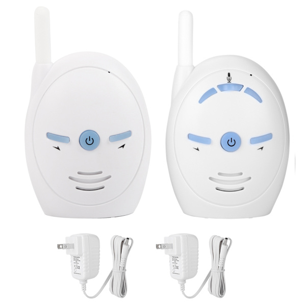 2,4 GHz Trådløs Digital Audio Baby Monitor Nanny Intercom Kamera Elektronisk Alarm US 100-240V