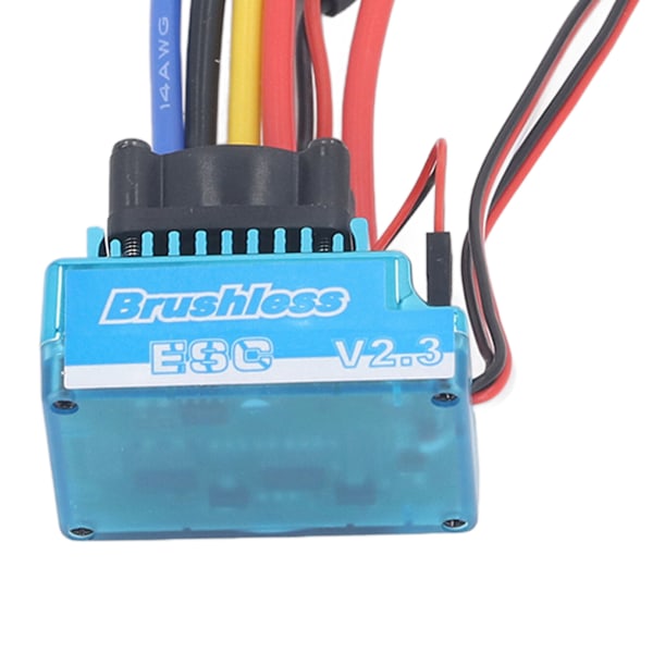 80A Borstlös ESC Vattentät Broms Effektreglering Elektronisk Hastighetsregulator för RC Bil RC Båt